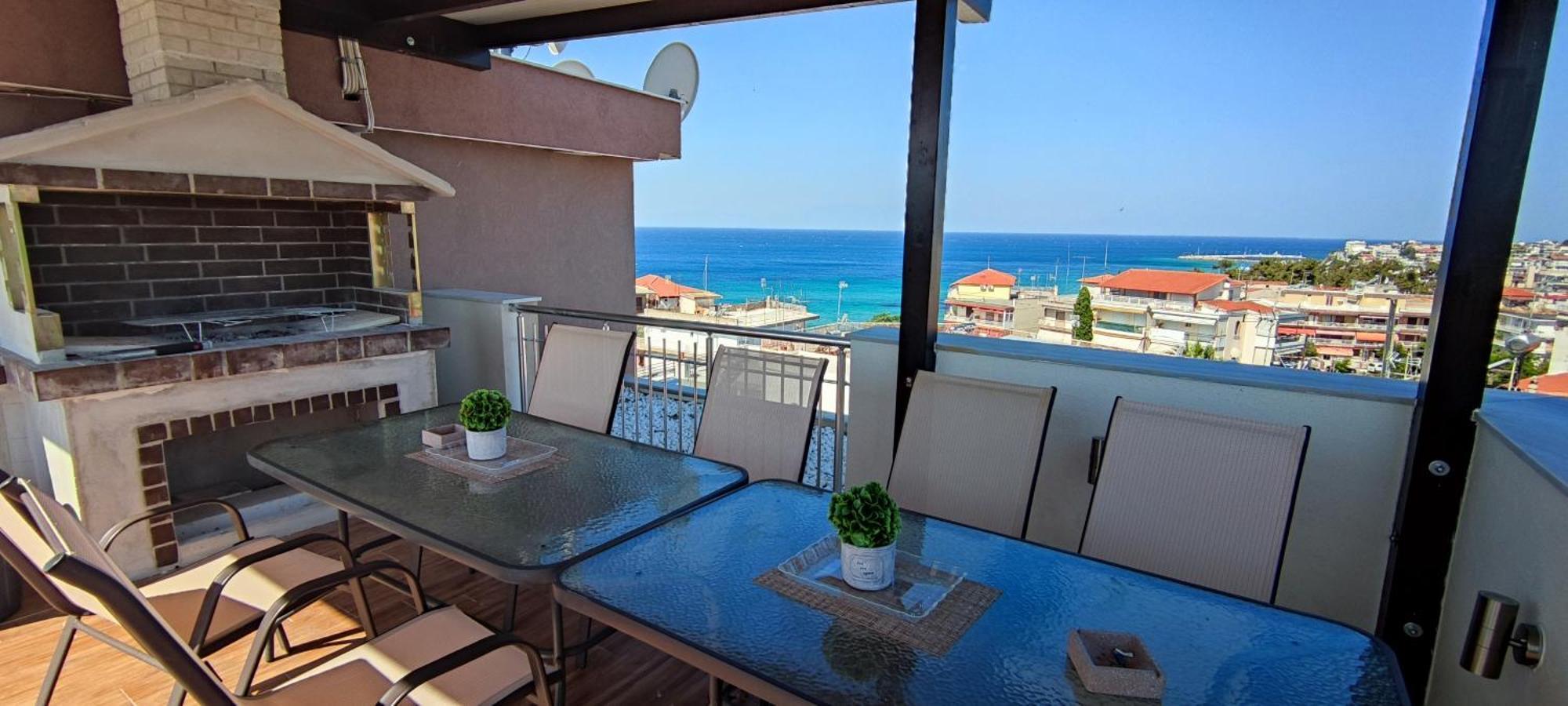 Sea Star Apartments Kallikratia Nea Kallikrateia 外观 照片